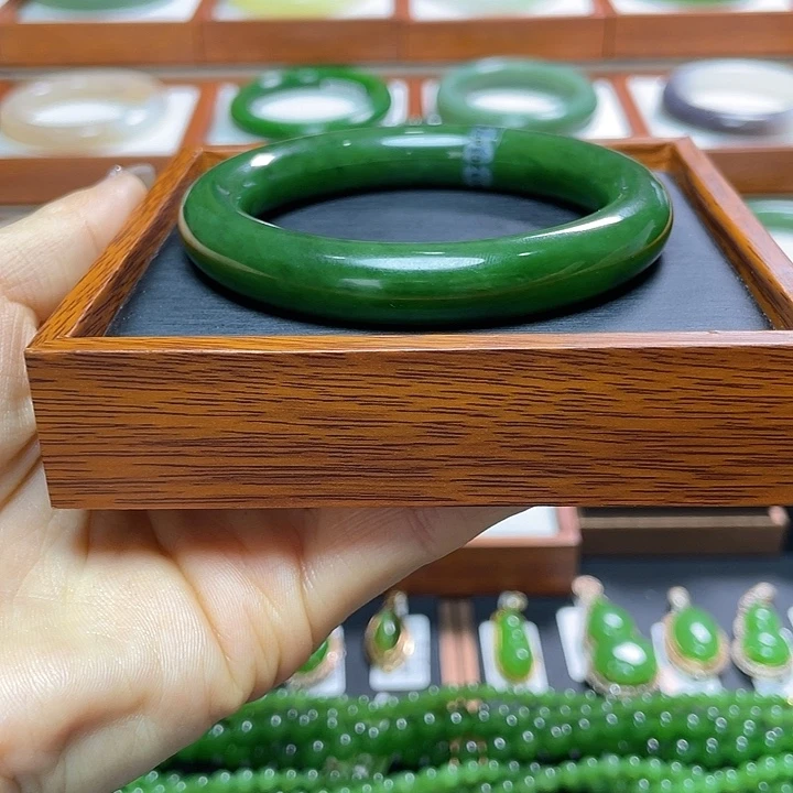 和田玉手镯56.3未镶嵌