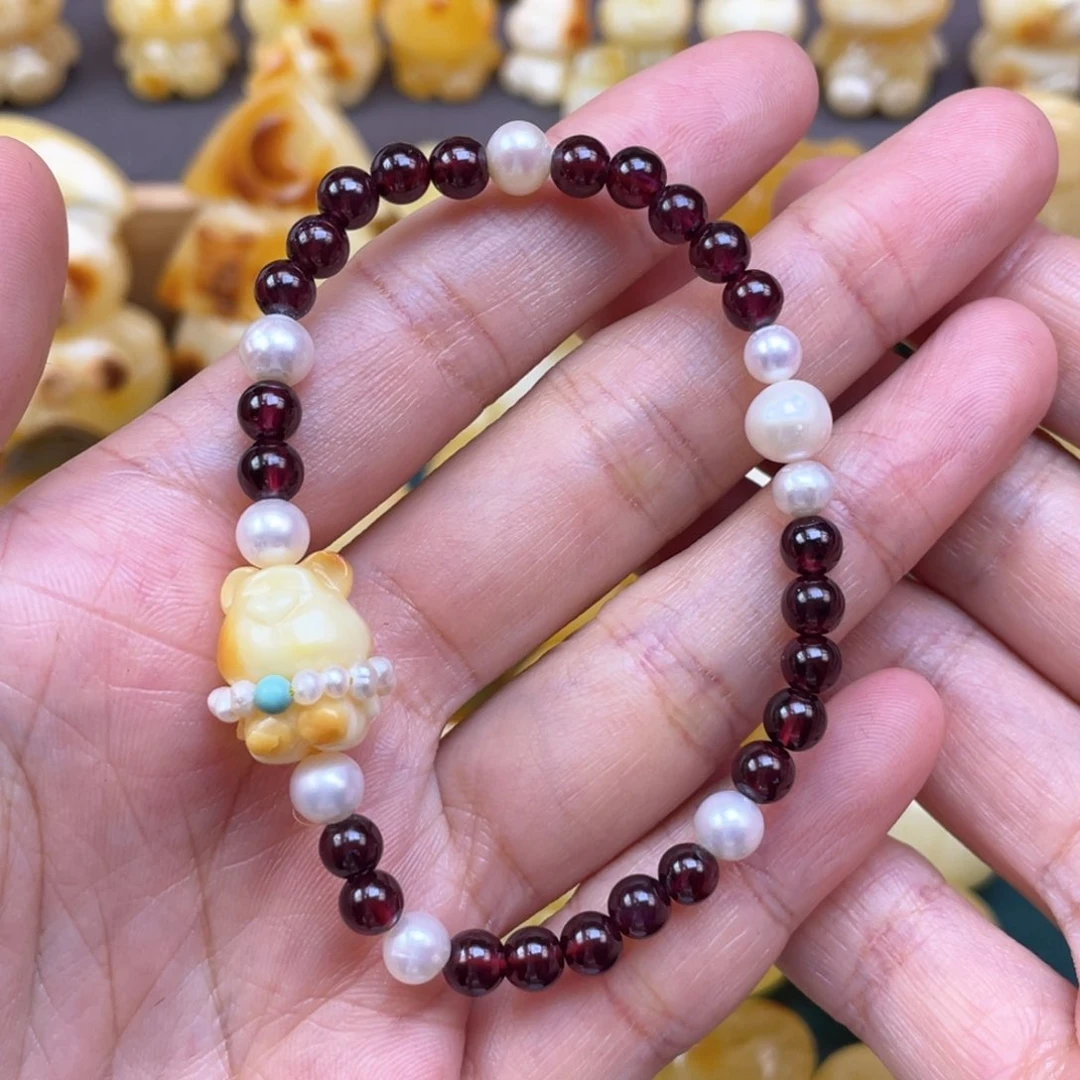 未镶嵌琥珀裸石蜜蜡