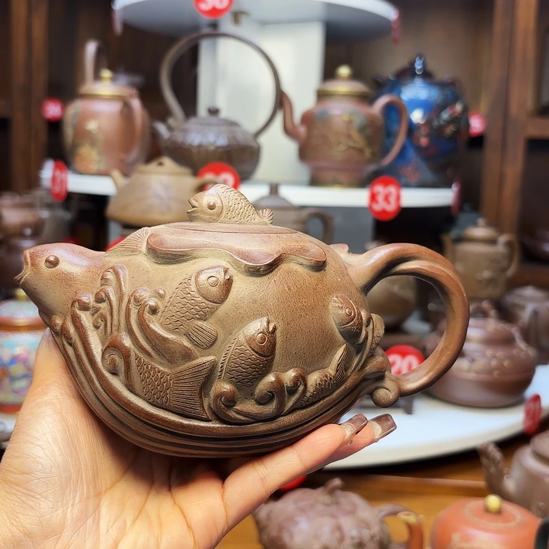 老***三茶壶紫砂宜兴紫砂