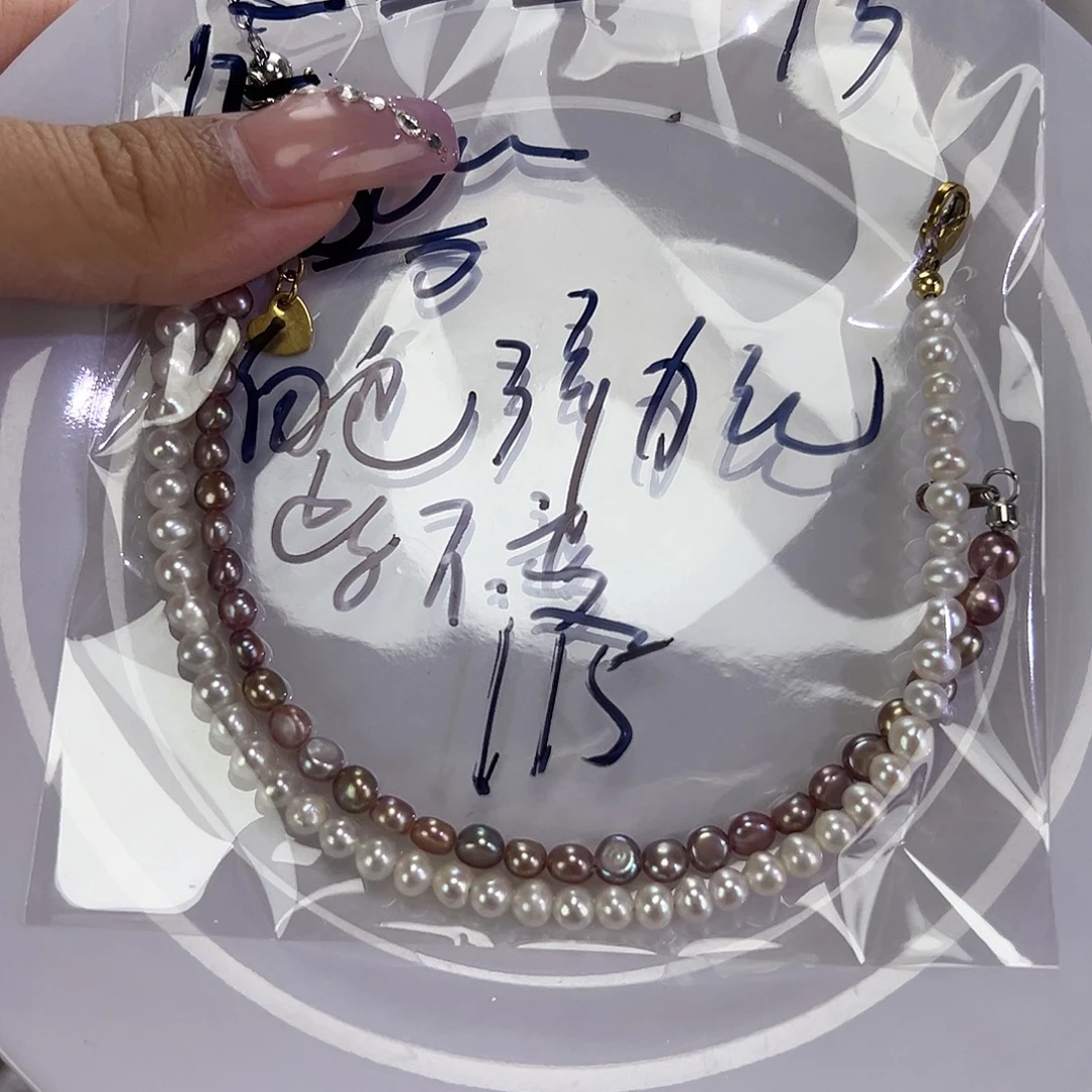 钛钢淡水珍珠手绳