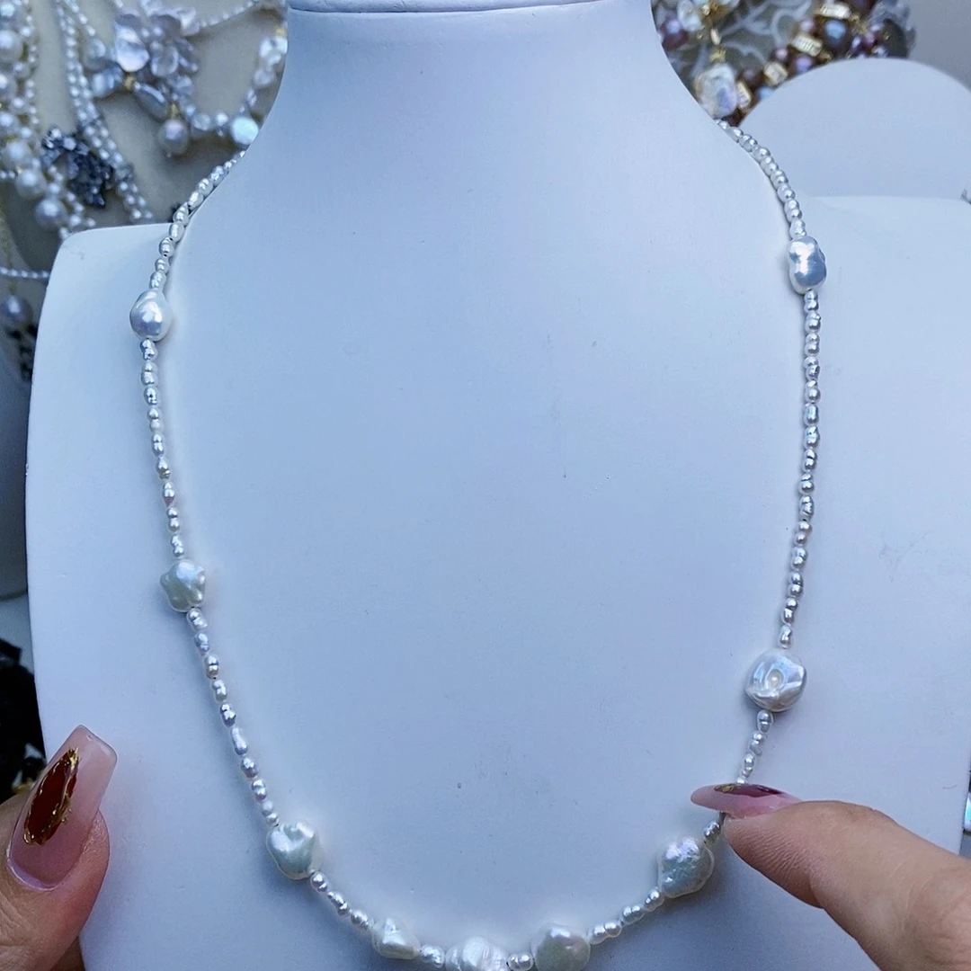 淡水珍珠颈饰未镶嵌
