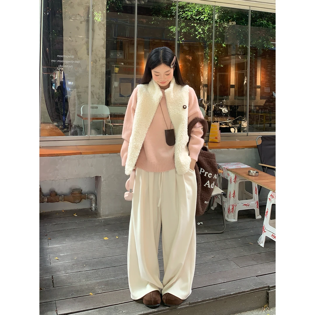 宋正恩9/29 10:00AM上新【糯叽叽杏色休闲裤】可提前收藏加购哦