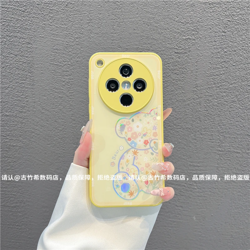 （OPPOfindx8系列）肤感烫金玻璃壳适用OPPOfindx8/Pro/Ultra手机壳