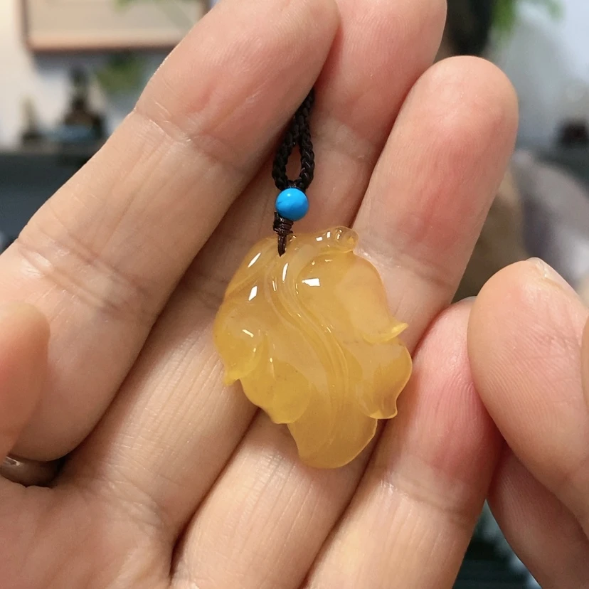 【闪购商品】未镶嵌颈饰琥珀
