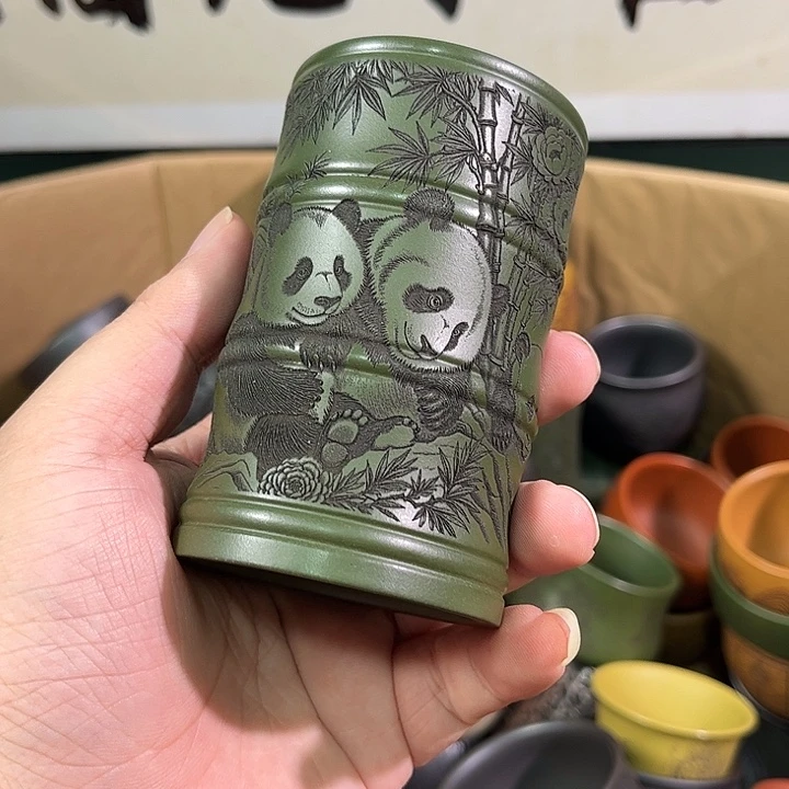 茶杯紫砂全手工紫砂主人杯