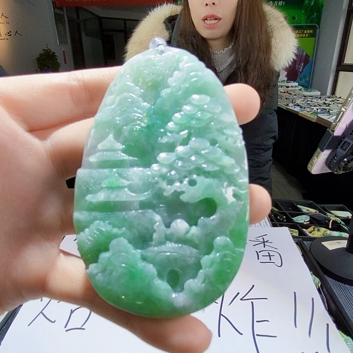 颈饰未镶嵌翡翠翡翠