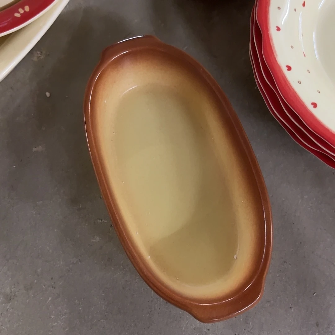 搪瓷微瑕一个烤焦面包