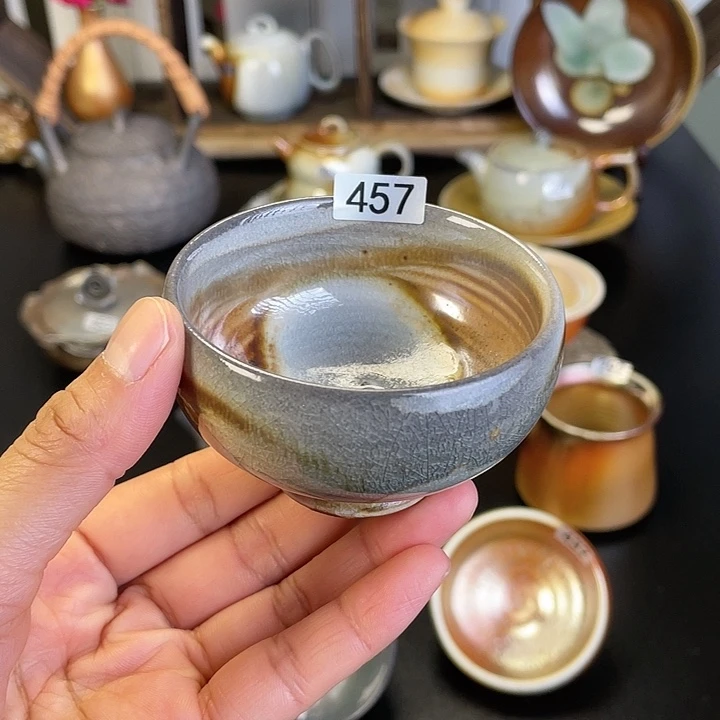 燃薪柴烧茶器主人杯