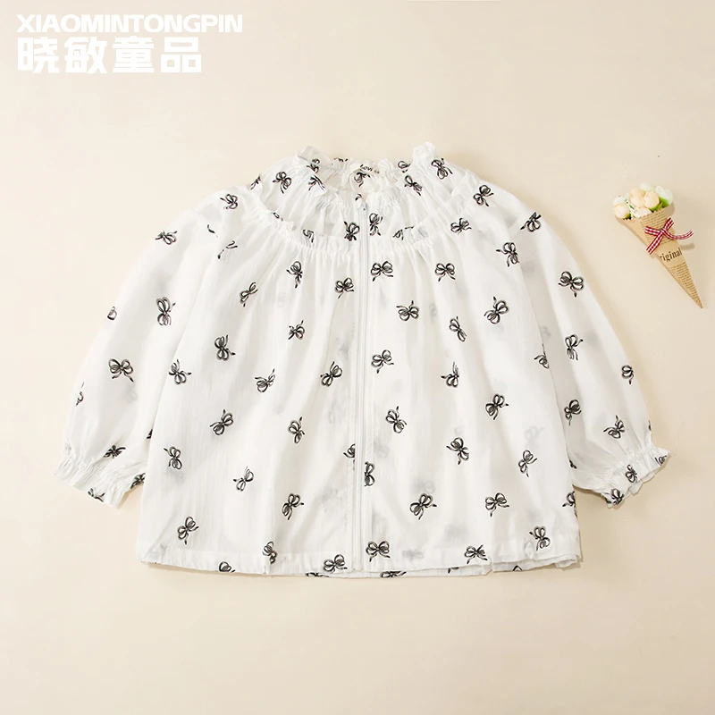 花边领蝴蝶结外套3C4805