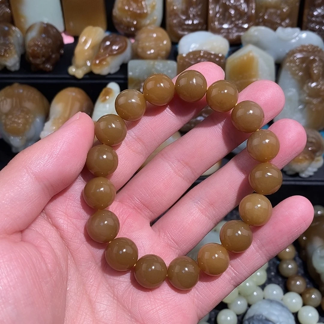 ꧁***꧂和田玉未镶嵌颈饰