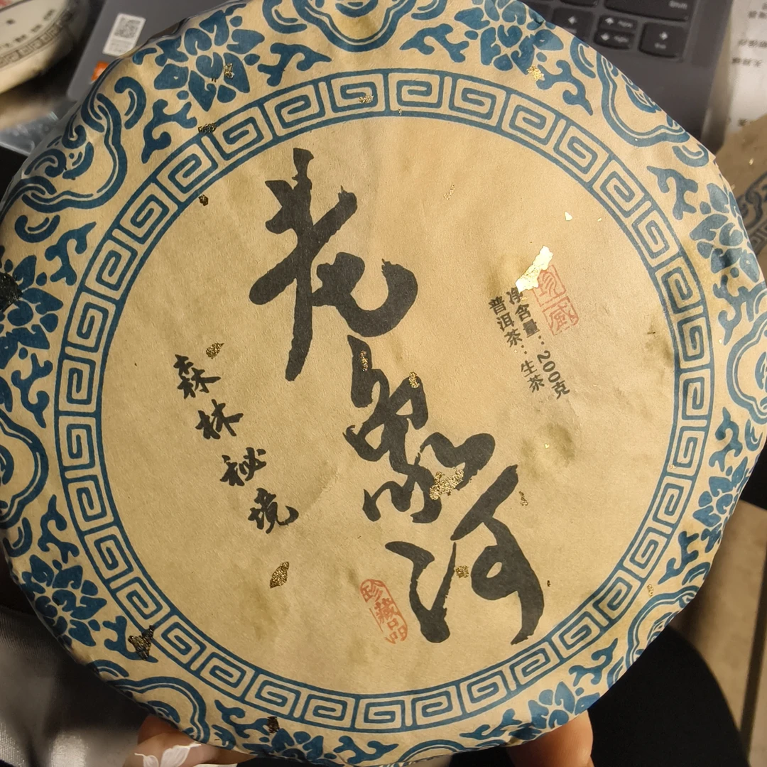 易武纯手工制作2021年易武老象河普洱生茶饼200克/饼