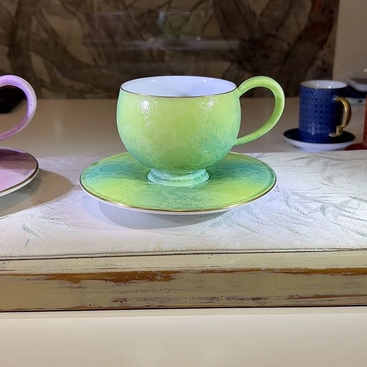 古帛工艺大拿铁杯
