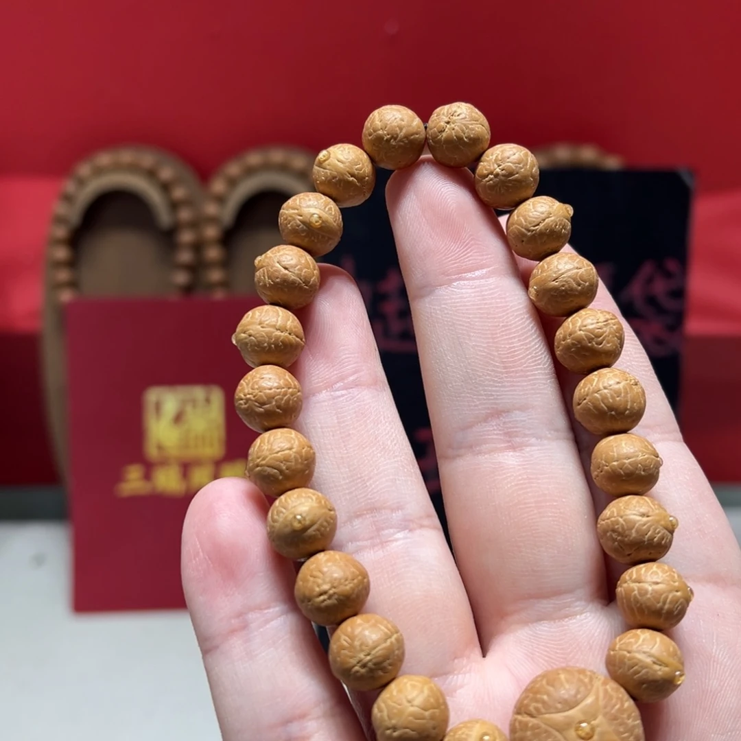 手串凤眼菩提10.5mm尼泊尔凤眼菩提单圈