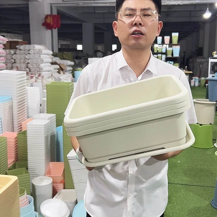 小菜盆长38宽28高14米色3只带托