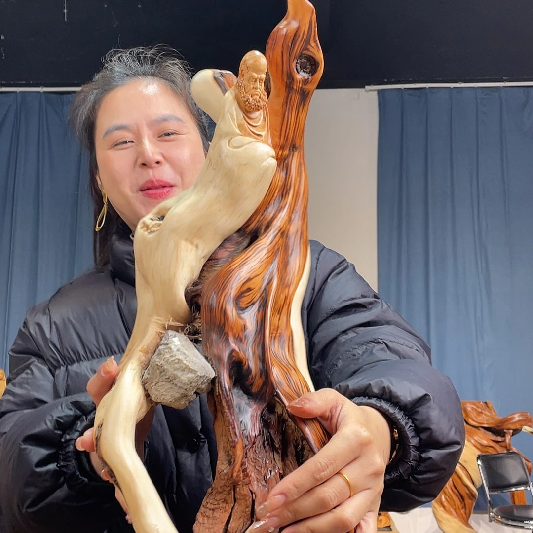 柏木（崖柏）随型摆件