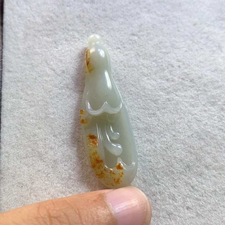 和田玉未镶嵌颈饰27