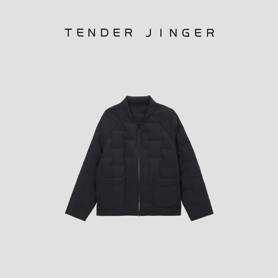 Tender Jinger棒球领3D一体轻薄羽绒服T54MLK41306