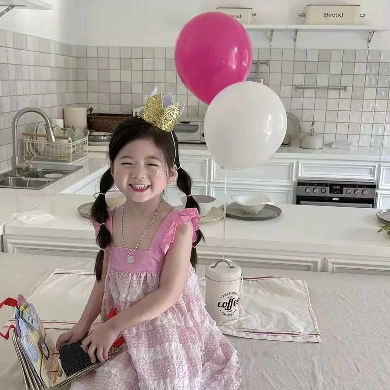 【夏款】女童洋气连衣裙夏季新款圆点背心公主裙宝宝SJ-R-B05