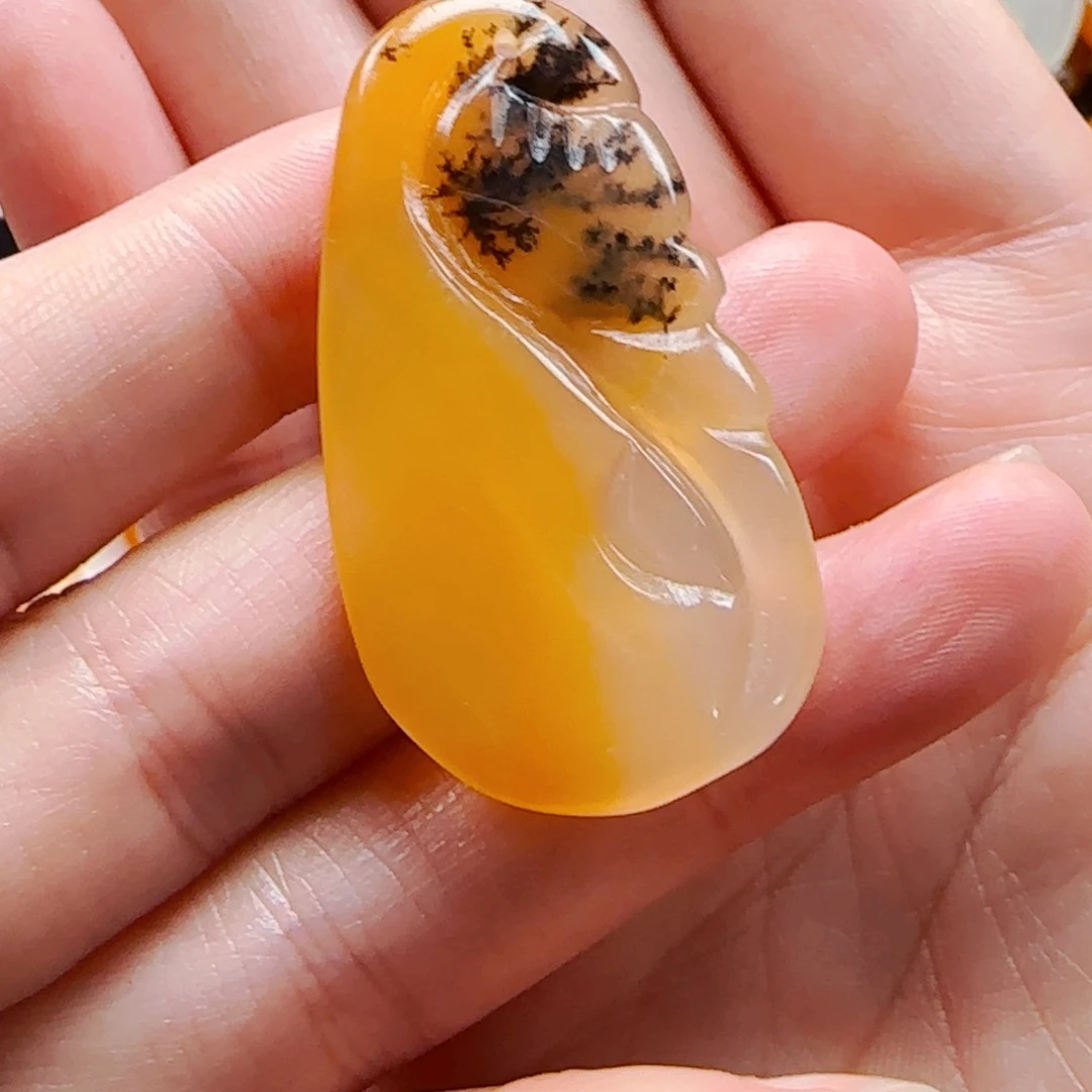 石英质玉（黄龙玉）未镶嵌1