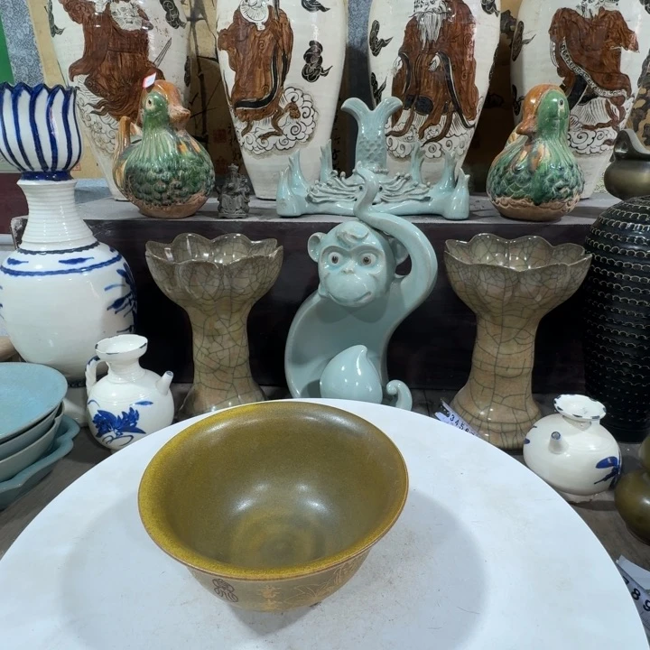 茶盏手工制作陶瓷摆件