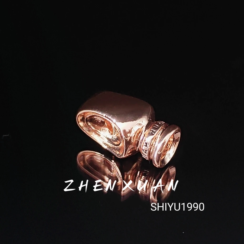 紫铜实修着中号三通尺寸9*17mm文玩配饰