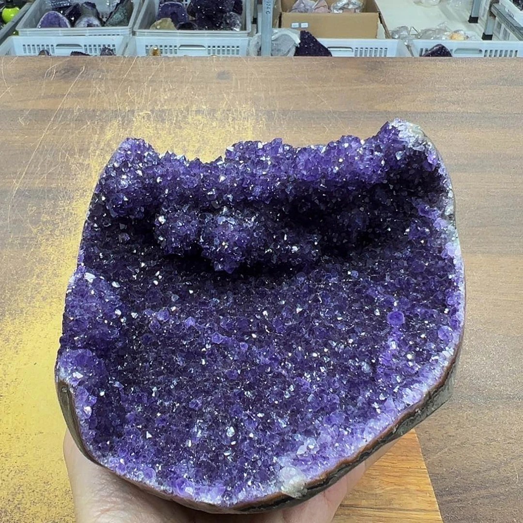 紫晶摆件未镶嵌福利