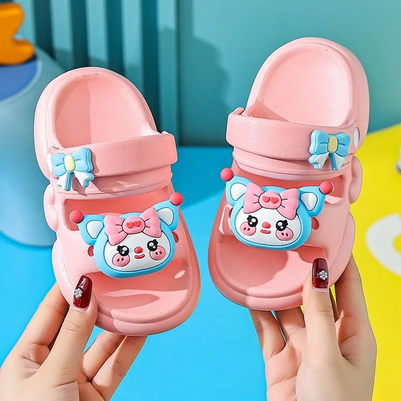 儿童凉鞋女童夏季2025新款女孩室内居家洗澡防滑男童宝宝凉拖外穿