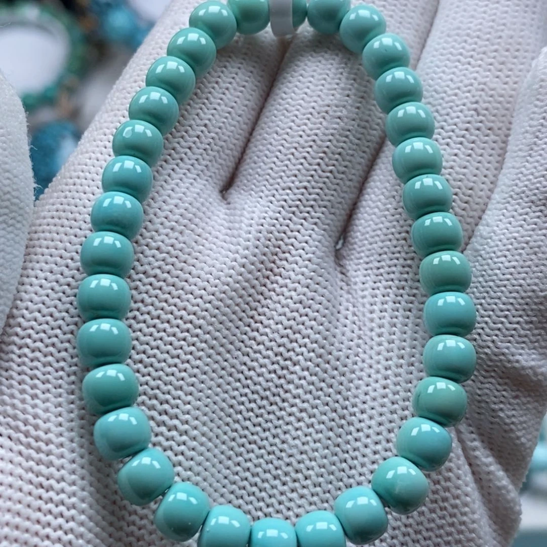 绿松石未镶嵌手串