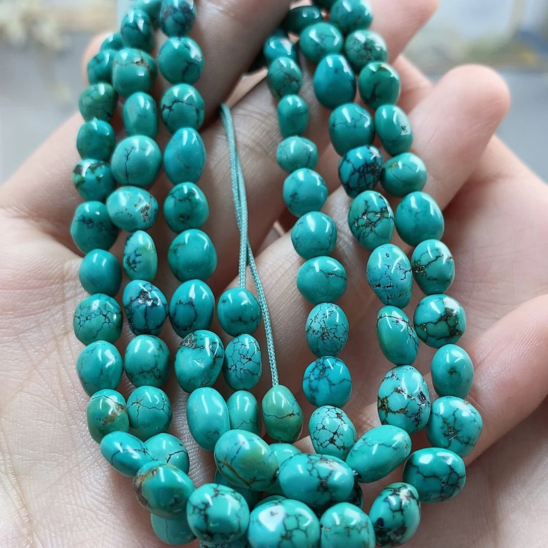 未镶嵌绿松石珠宝奇石