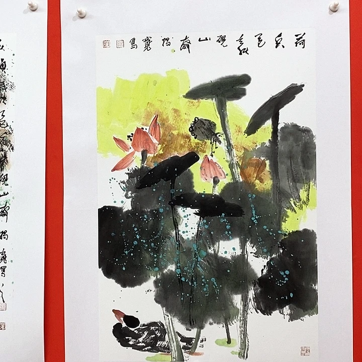 国画揭宽老师国画精品