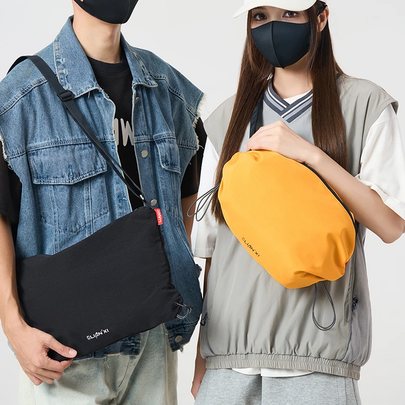 斜挎运动胸包女运动男士手机包多功能户外装备防水腰包轻便单肩包