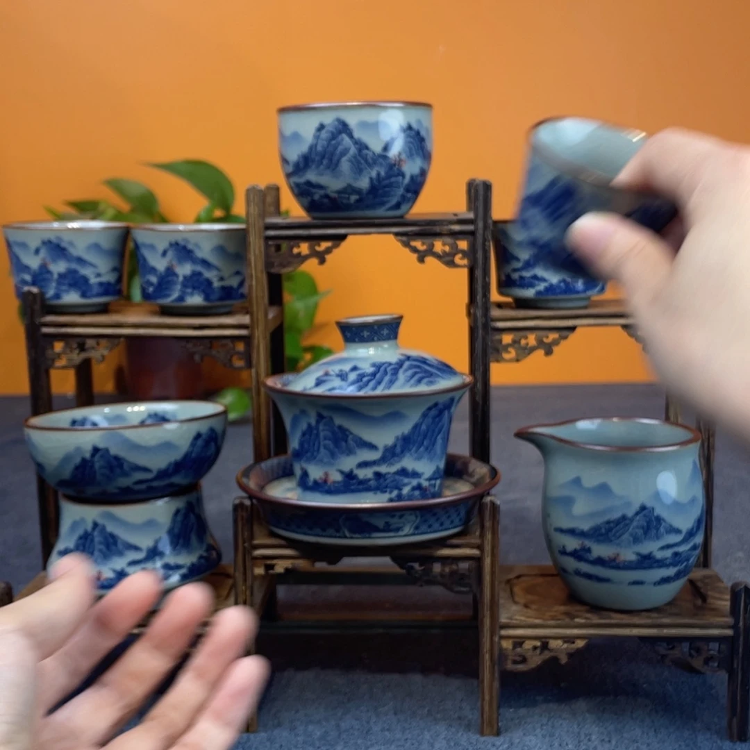 景德镇陶瓷8件套装