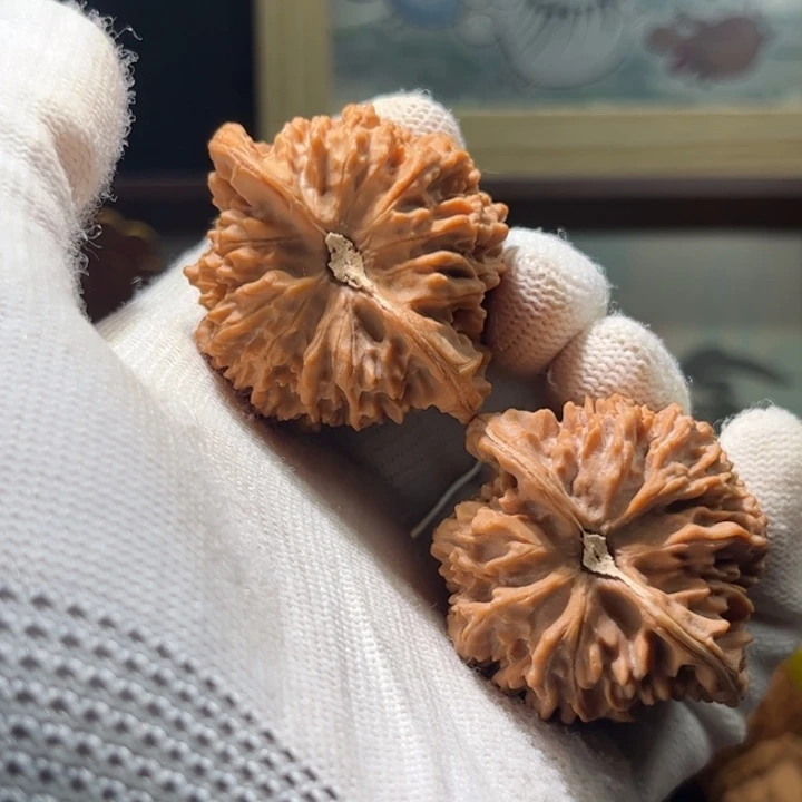 四***）文玩核桃吊坠满天星