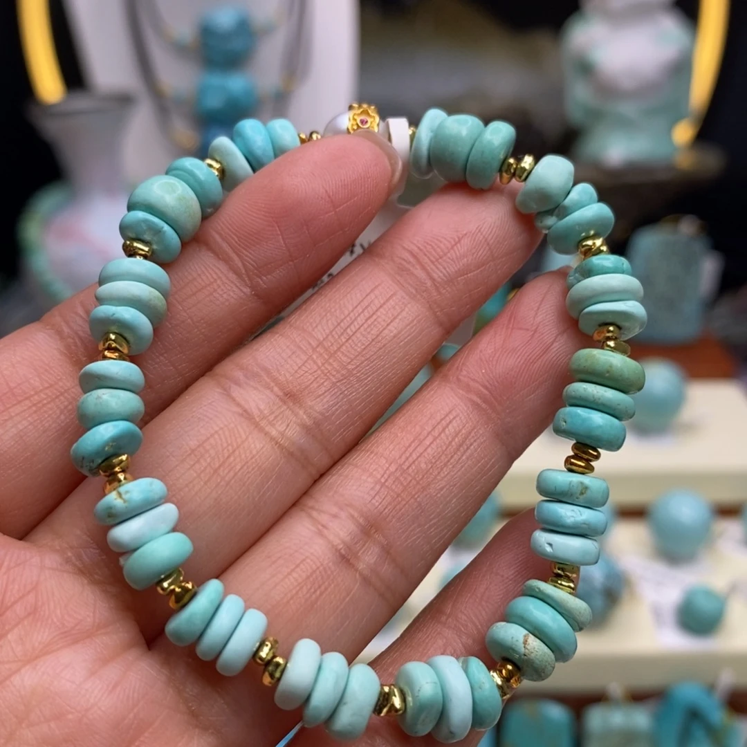 绿松石未镶嵌珠宝奇石