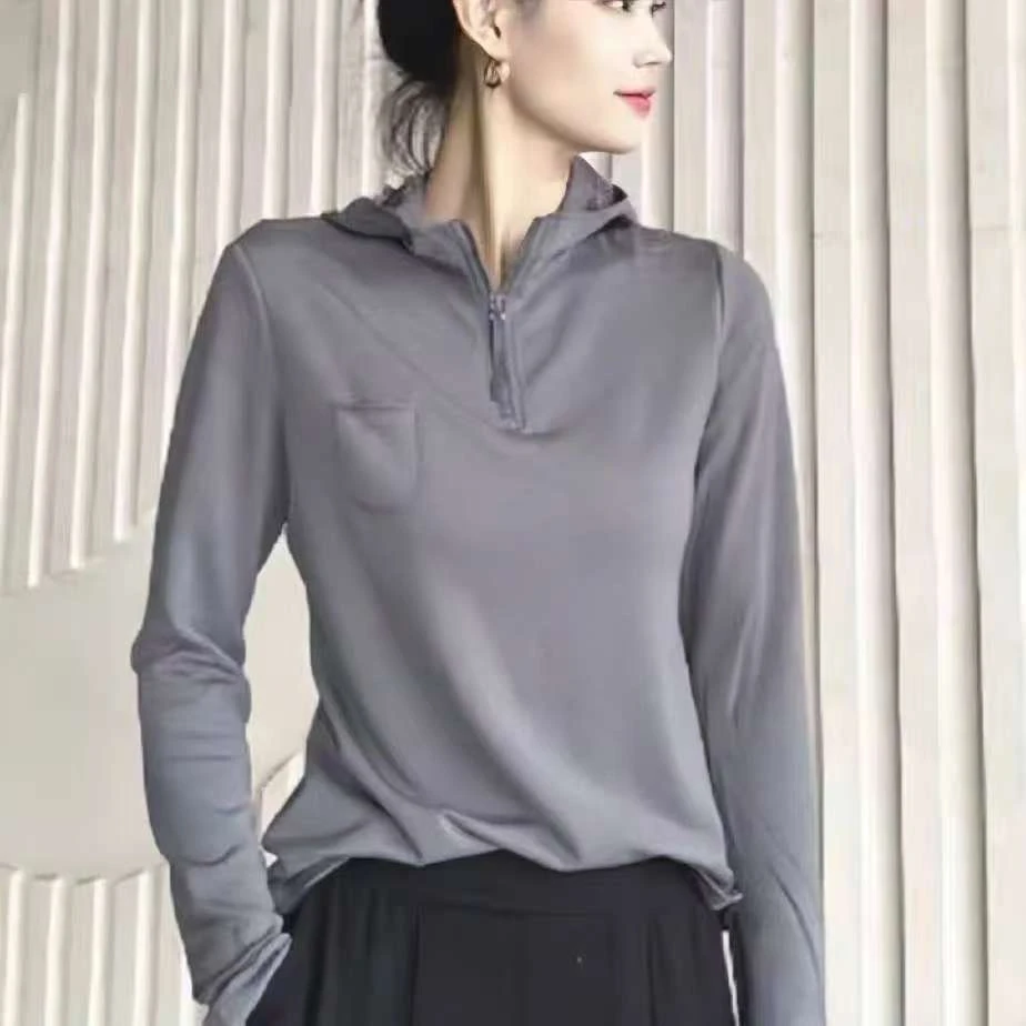 AMASS/阿玛施25年春秋冬季修身显瘦拉链连帽休闲卫衣衫5300662