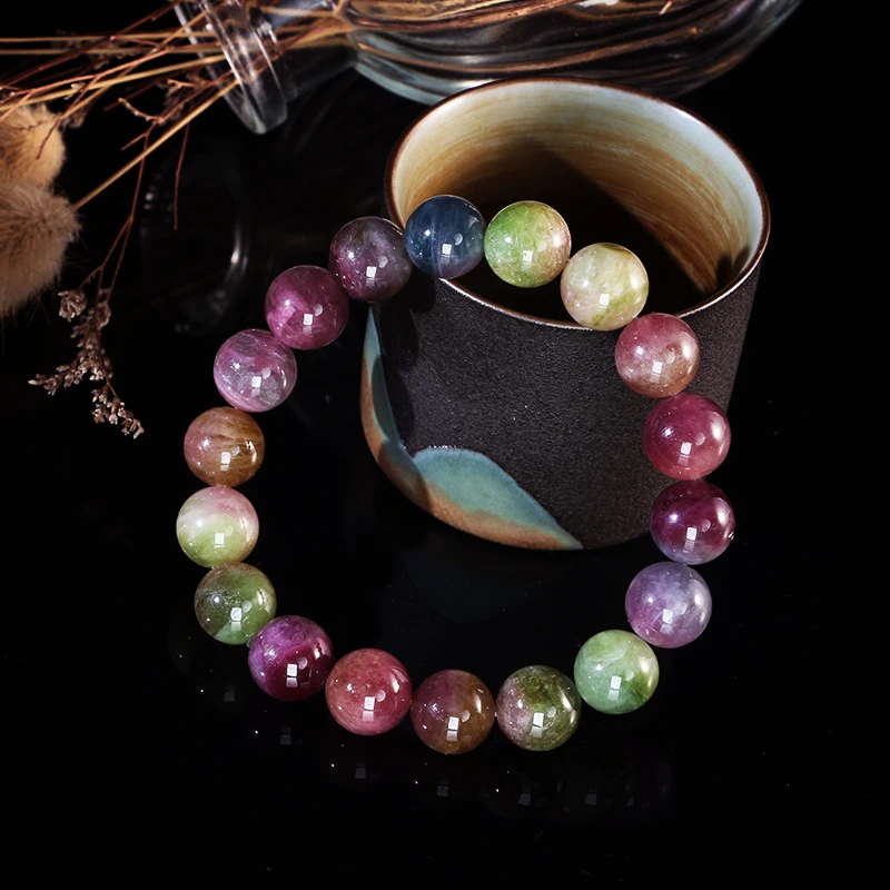 【晶锐珠宝推荐】西瓜碧玺单圈（多样性发其一）