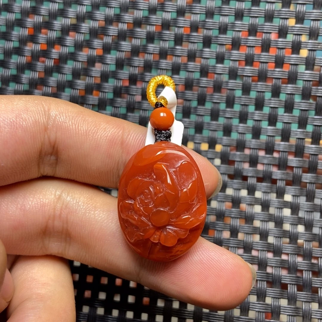 吊坠(不含链)未镶嵌南红玛瑙