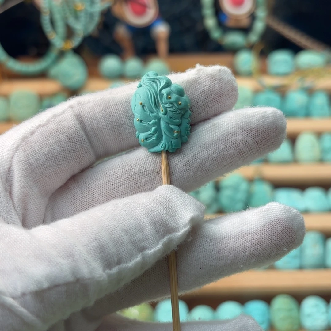 绿松石未镶嵌配饰