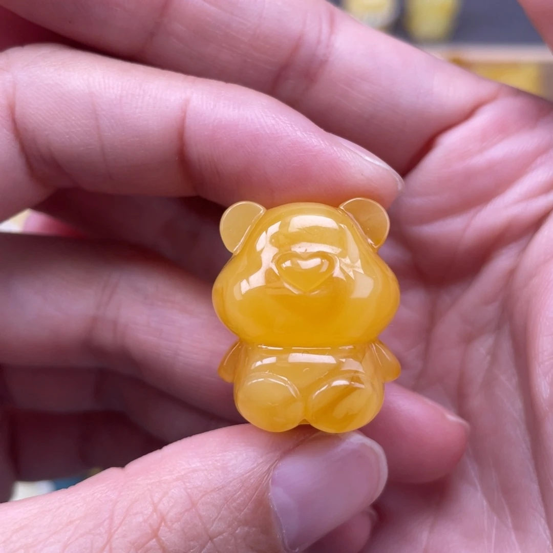 裸石琥珀未镶嵌蜜蜡