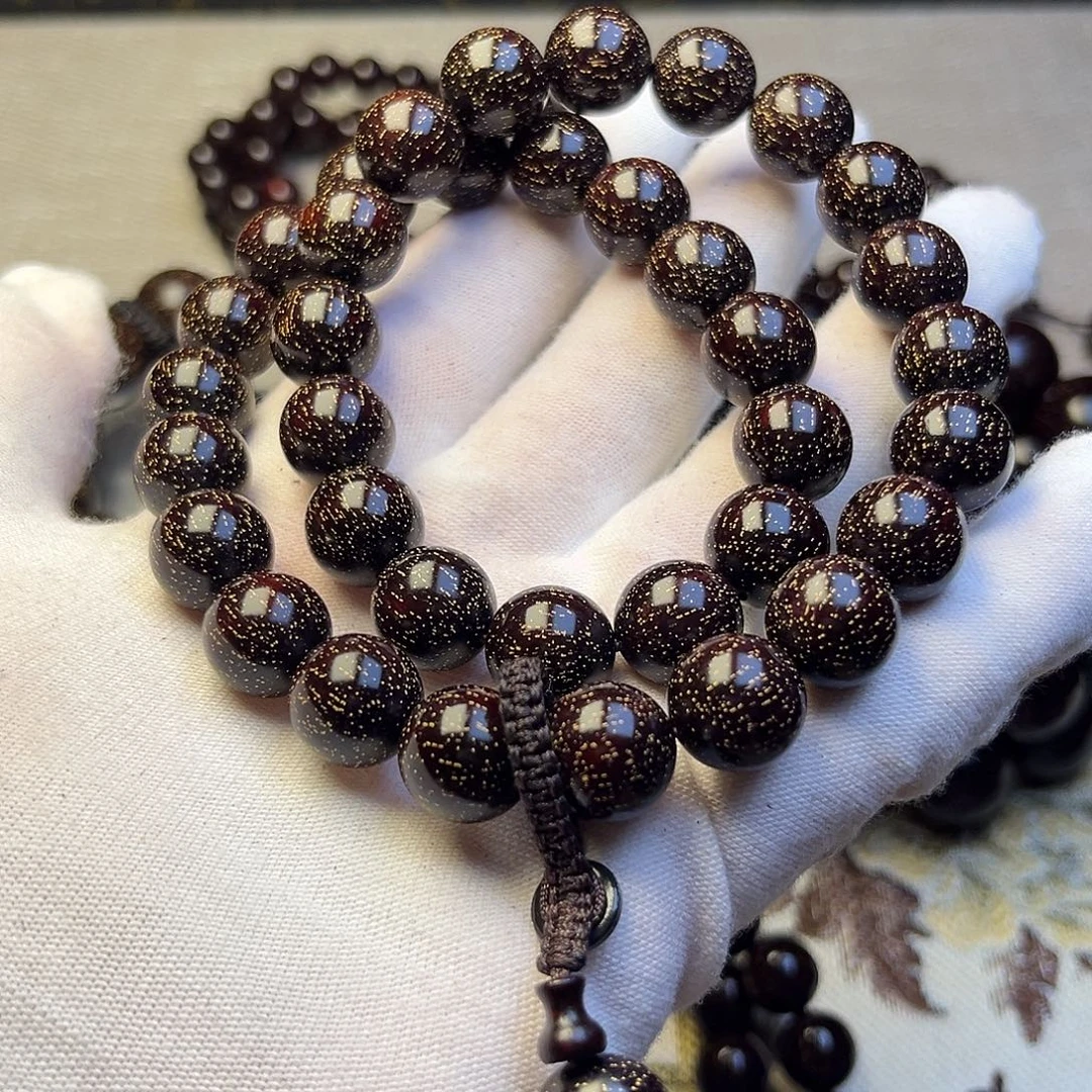 檀香紫檀（小叶紫檀）1.2爆星双圈