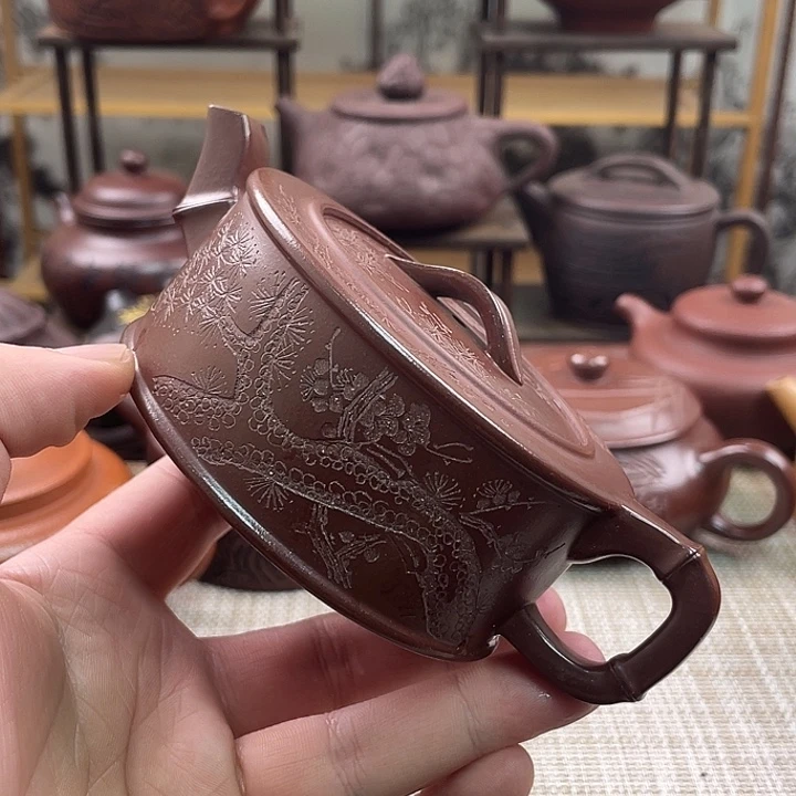 紫砂茶壶彩****聪宜兴紫砂