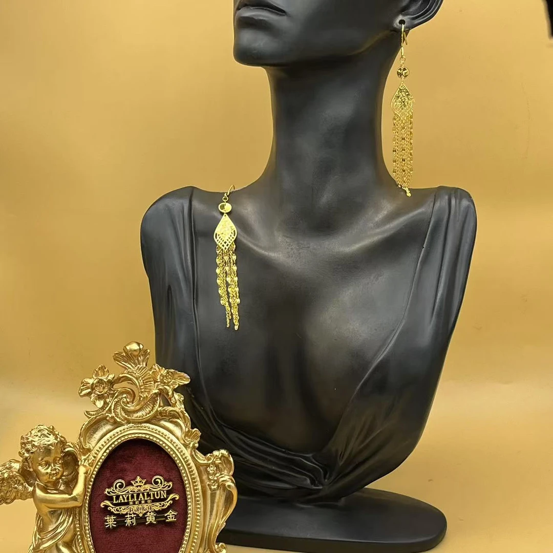 A播 5.95g足金999耳饰 d