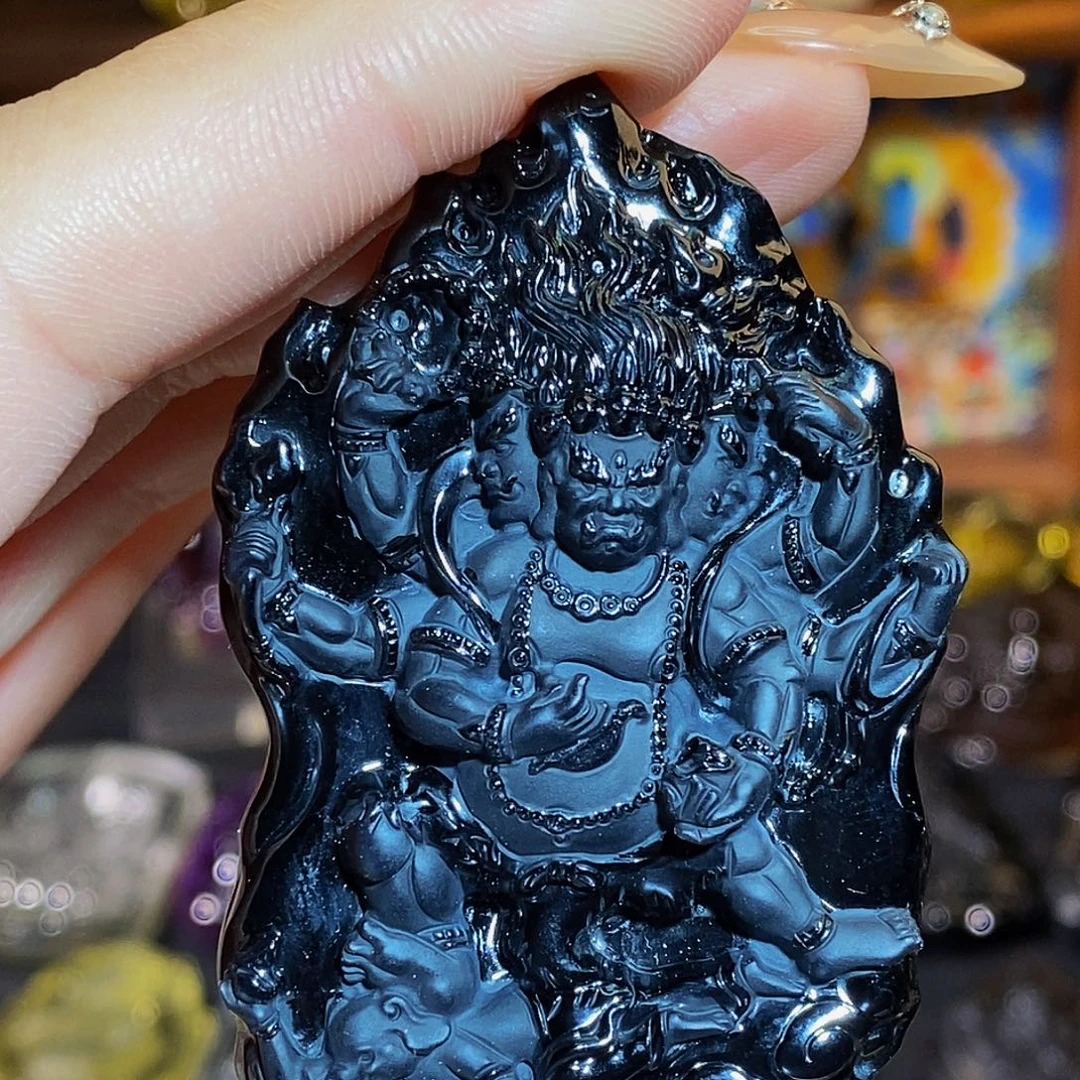 水晶未镶嵌颈饰吊坠