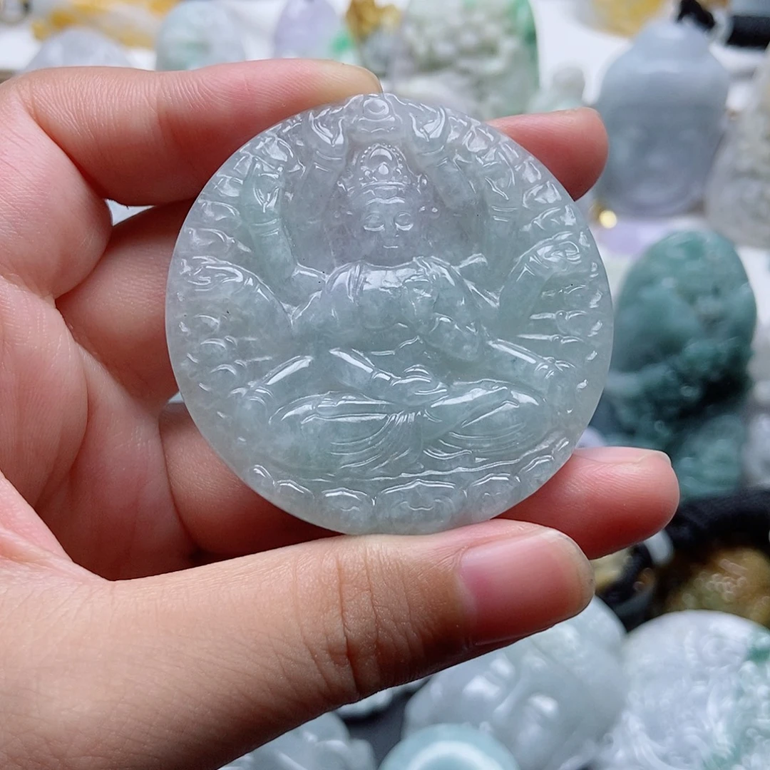 吊坠(不含链)未镶嵌翡翠1