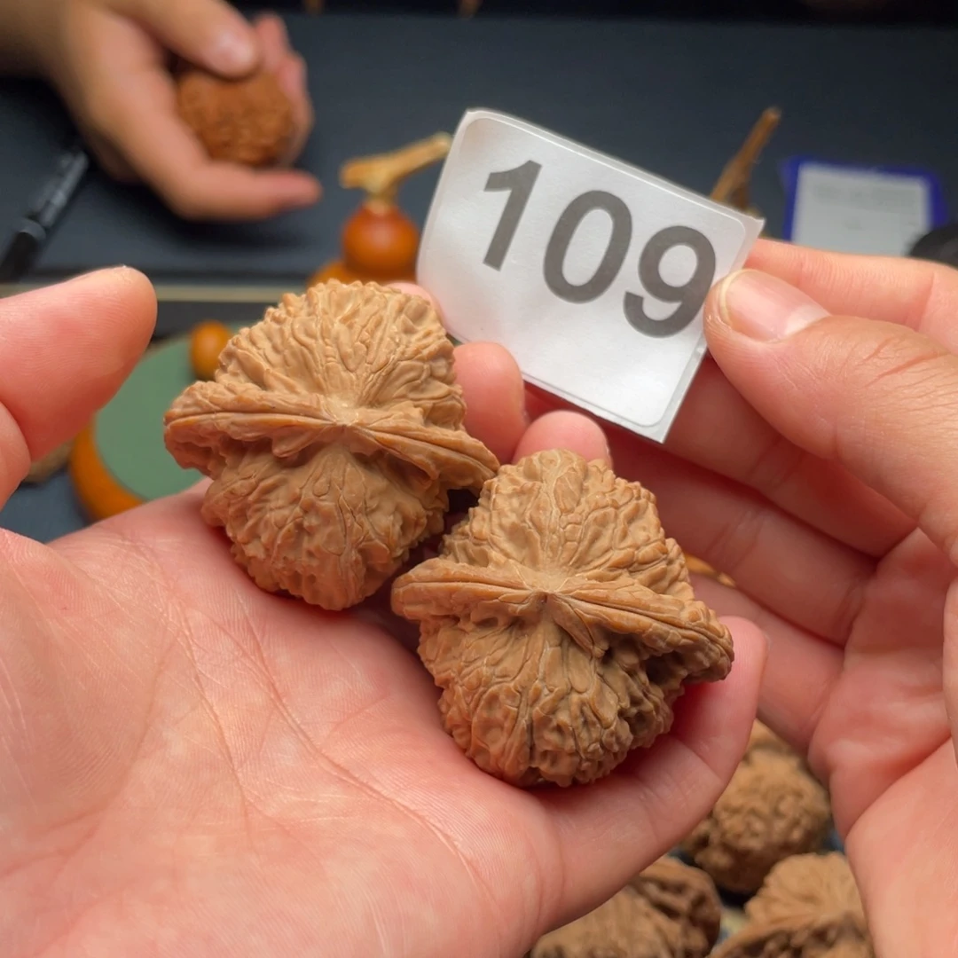 吊坠文玩核桃43全品白狮子109号