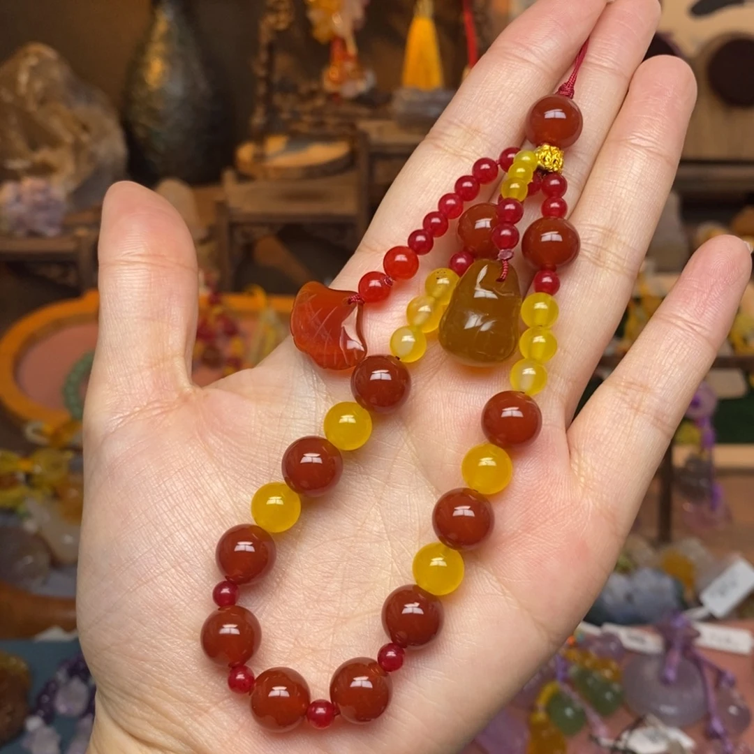 玛瑙/玉髓未镶嵌车挂