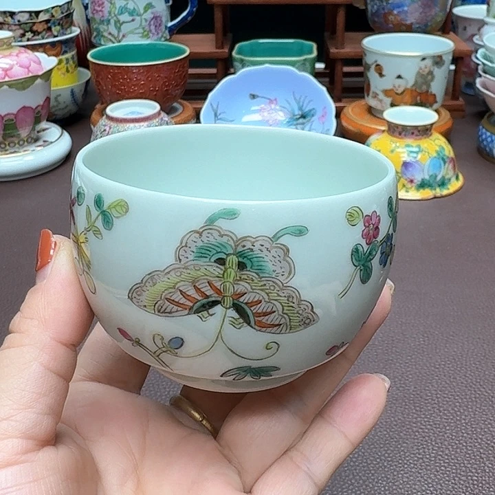 瓷片景德镇仿古手工制作精品展示