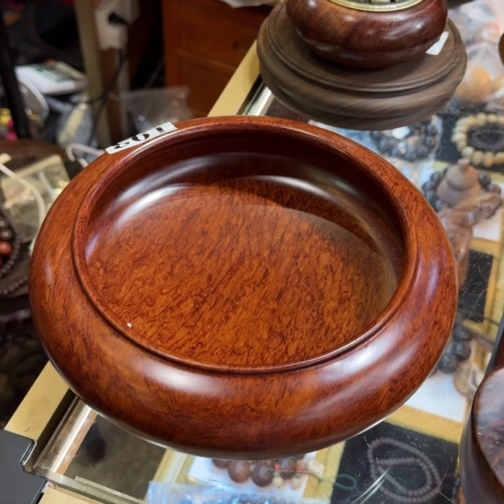 大果紫檀（缅甸花梨）花梨木聚宝盆21-6.5