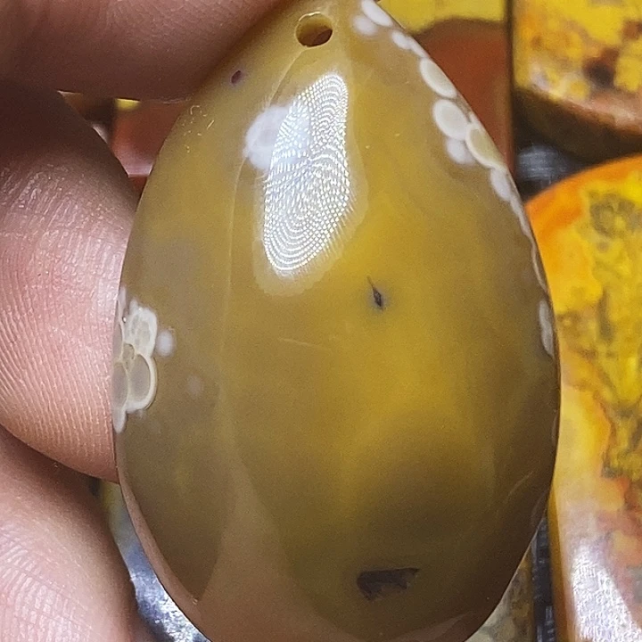 玛瑙/玉髓合金颈饰