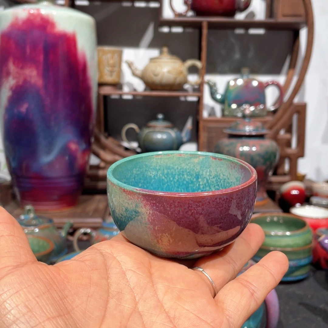 一***星 中国神后钧瓷茶器